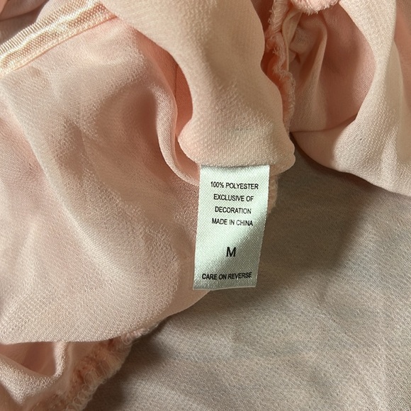 Light Pink Sleepwear Mini Dress - Picture 5 of 7